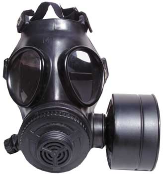 Unoriginal gas mask image